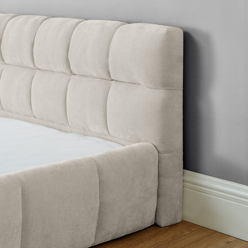Sarfum Upholstered Bed Frame image number 7