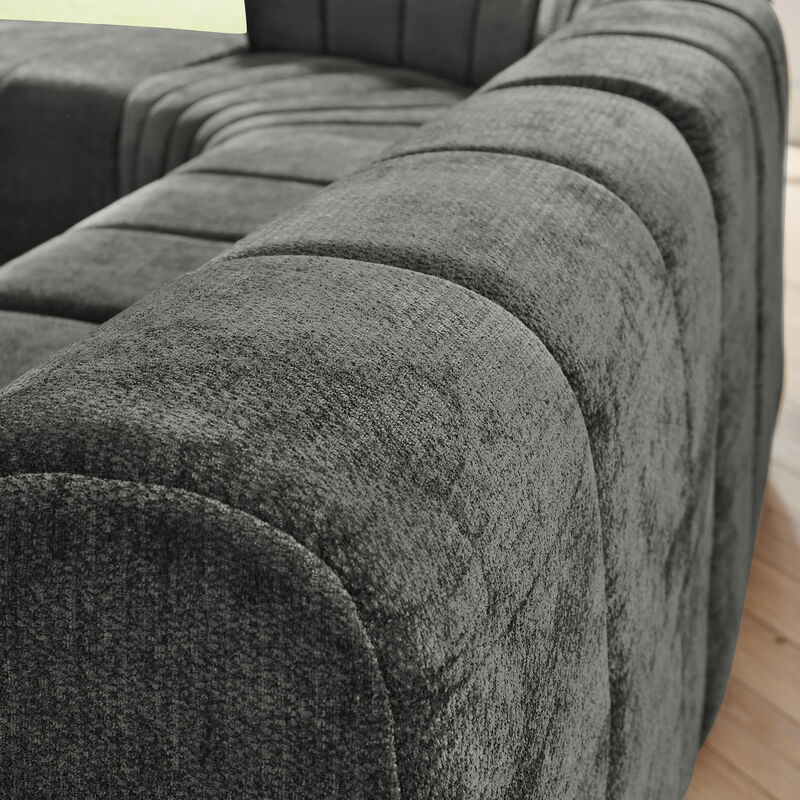 Cepska Semi-Curved Modular Sectional Sofa image number 7