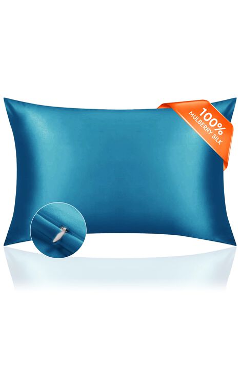 22Momme Mulberry Silk Hidden Zipper Pillowcase