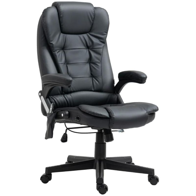 Hivvago Heated Massage Office Chair with 6 Vibration Points image number 0