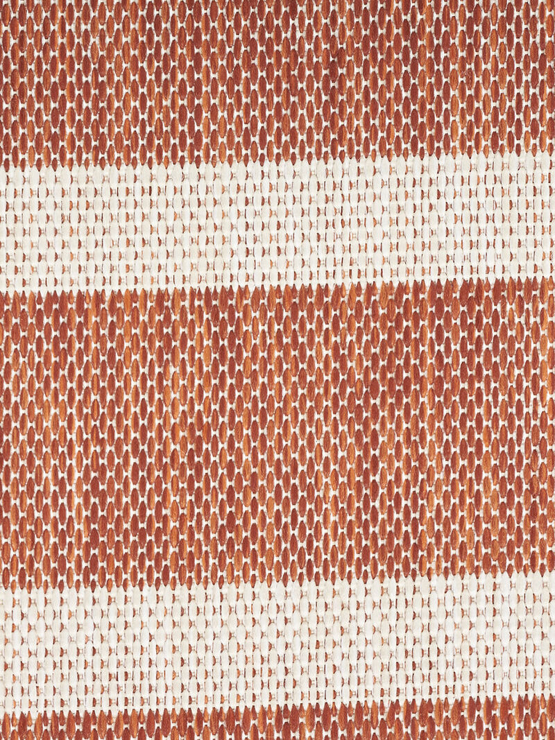 Positano POS03 Terracotta/Ivory 6' x Round Rug