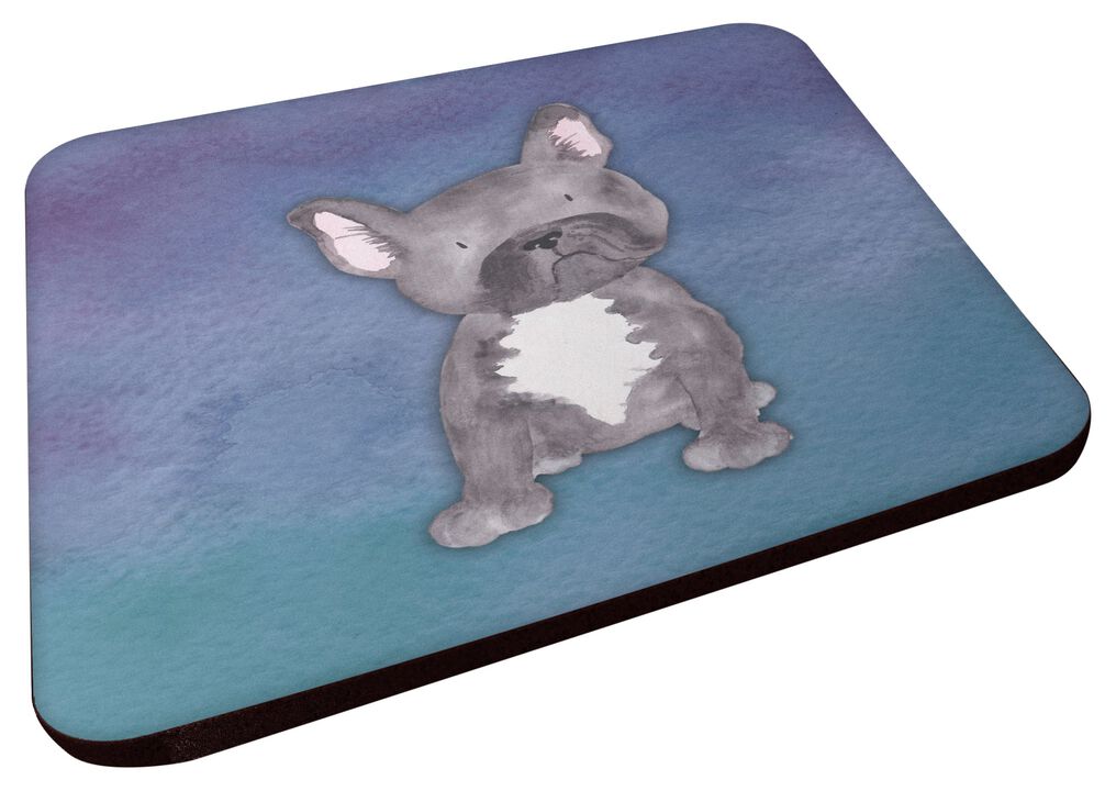 Caroline's Treasures French Bulldog Watercolor Decorative coasters, 3.5, Multicolor
