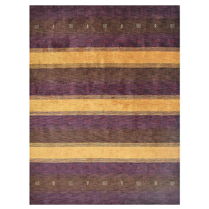 RUGSOTIC CARPETS HAND KNOTTED LOOM WOOL ECO-FRIENDLY AREA RUGS  - Rectangle, Contemporary Modern Design, High Pile Handmade Anti Skid Rugs for Living Room (L0A211) image number 0