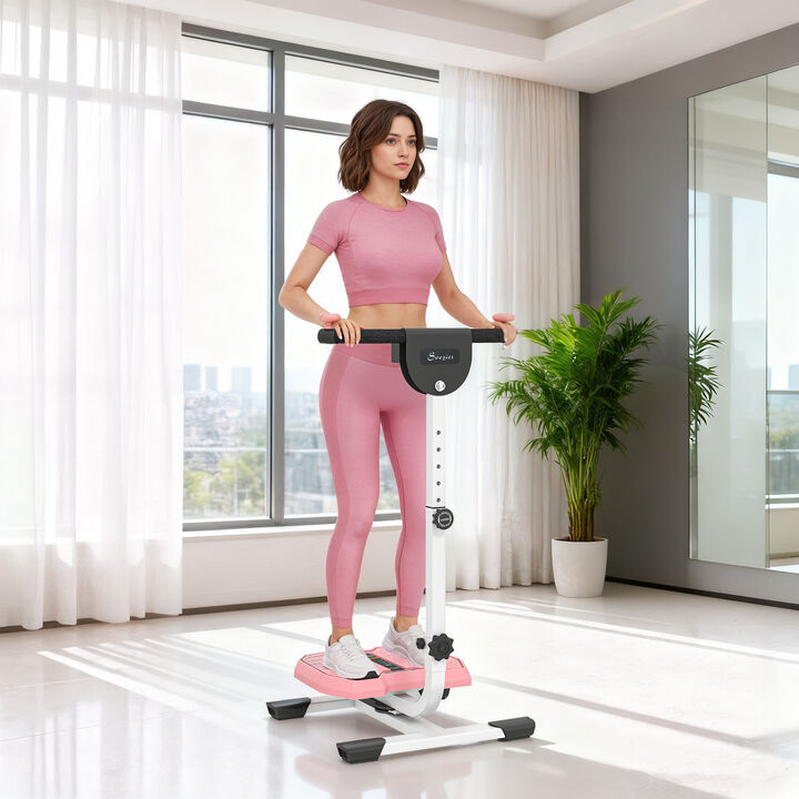 Hivvago Foldable Ab Twister Board with LCD for Waist and Core Workout