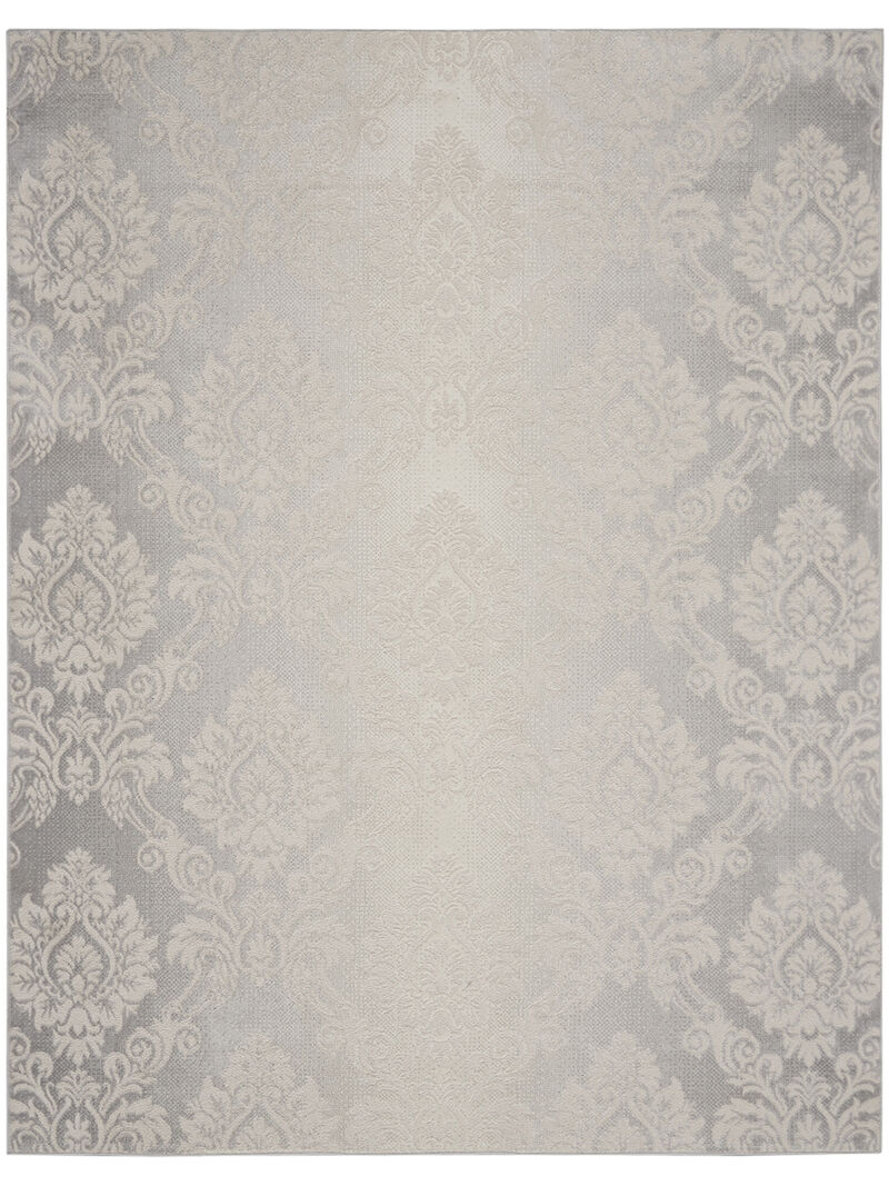 Elation ETN03 Ivory/Gray 7'10" x 9'10" Rug
