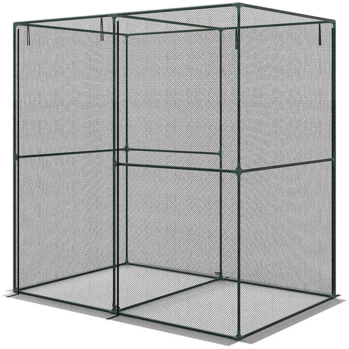 Hivvago 6' x 4' x 6' Walk-In Crop Cage Plant Protector