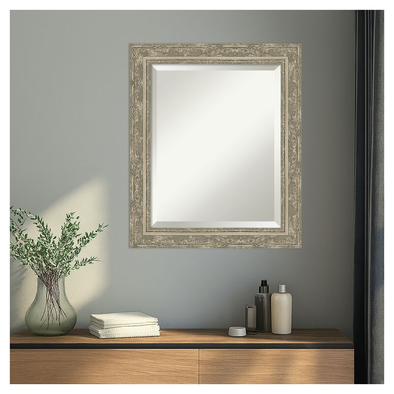 Filigree Beveled Framed Wall Mirror image number 5
