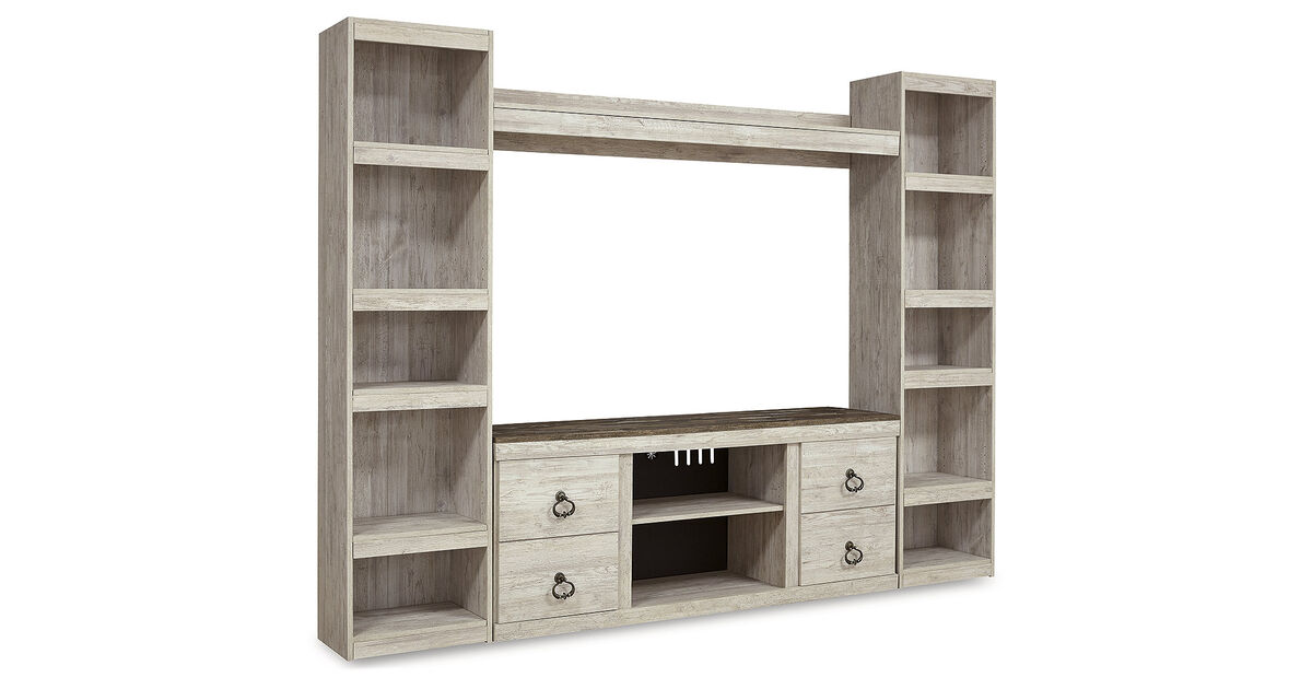 Willowton 4-Piece Entertainment Center