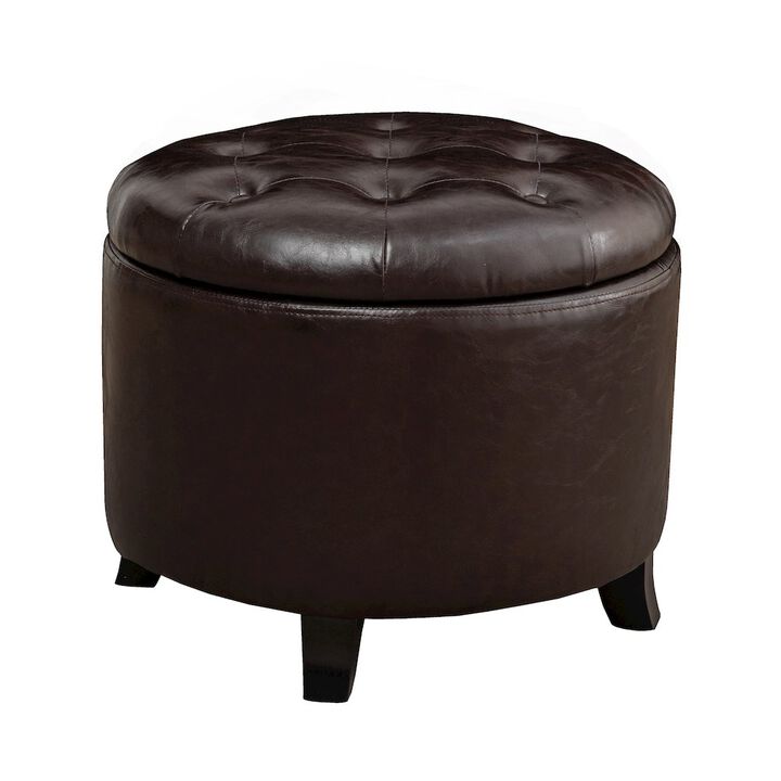 Convience Concept, Inc. Designs4Comfort Round Storage Ottoman