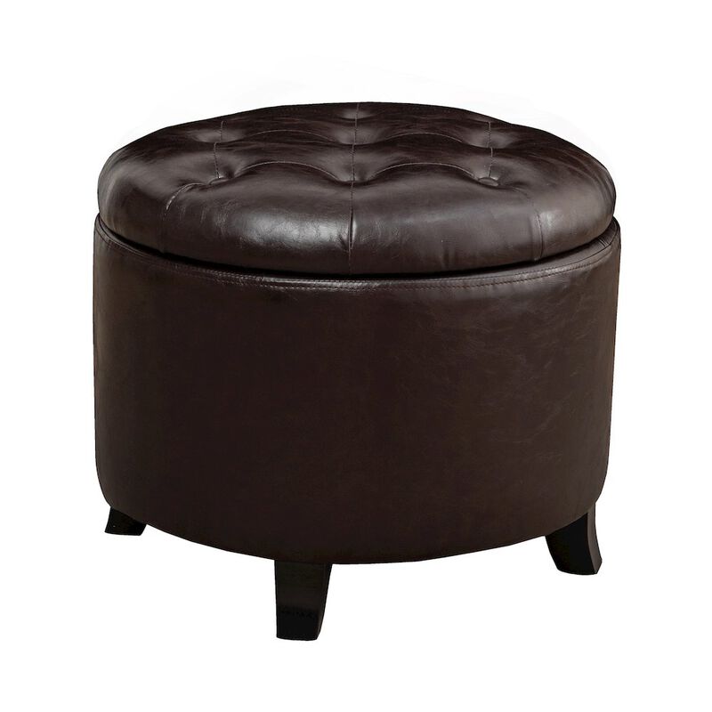 Convience Concept, Inc. Designs4Comfort Round Storage Ottoman