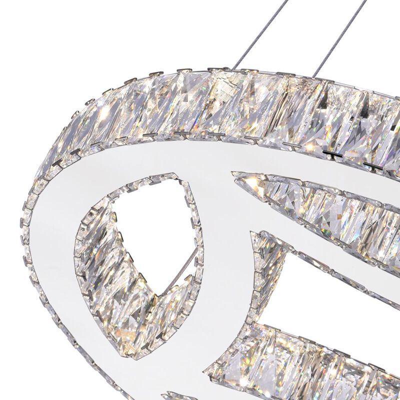 Beyond LED Chandelier With Chrome Finish