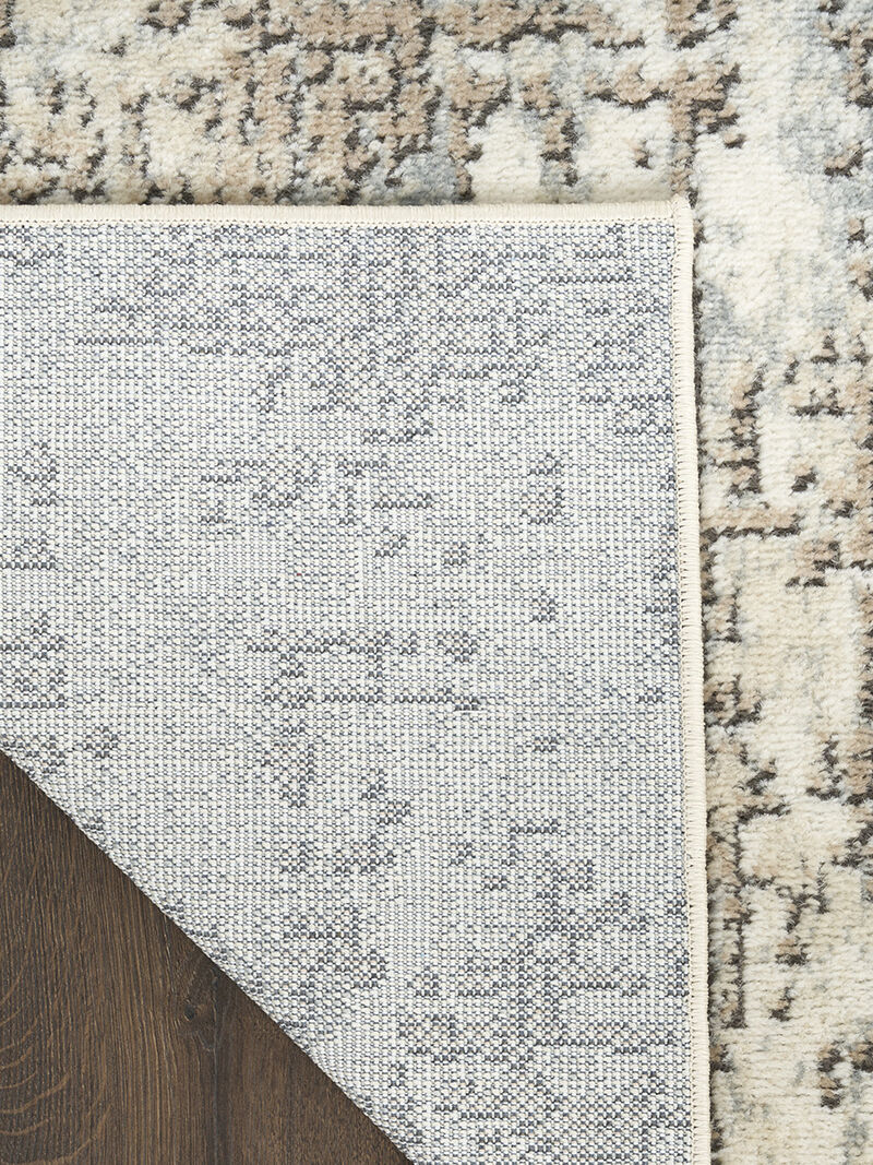 Quarry QUA17 Ivory/Beige 5'3" x 7'3" Rug image number 2