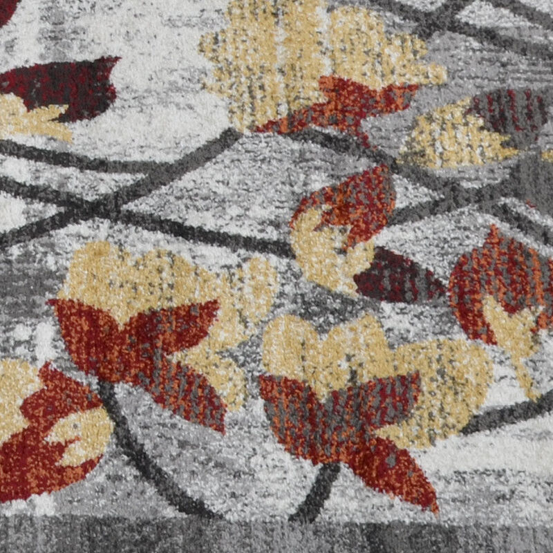 RUGSOTIC CARPETS MACHINE MADE HEATSET POLYPROPYLENE AREA RUGS - Rectangle Shape, Floral Modern Design, Midium Pile Machine Made Area Rugs for Living Room, Bed Room (M00023) image number 3