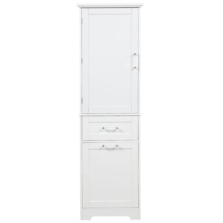Tulklu Tall Bathroom Storage Cabinet