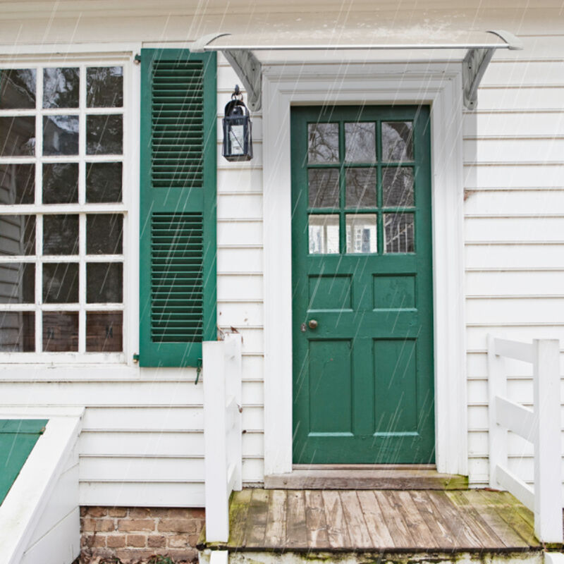 Window and Door Awnings Board with Holder for Household Use