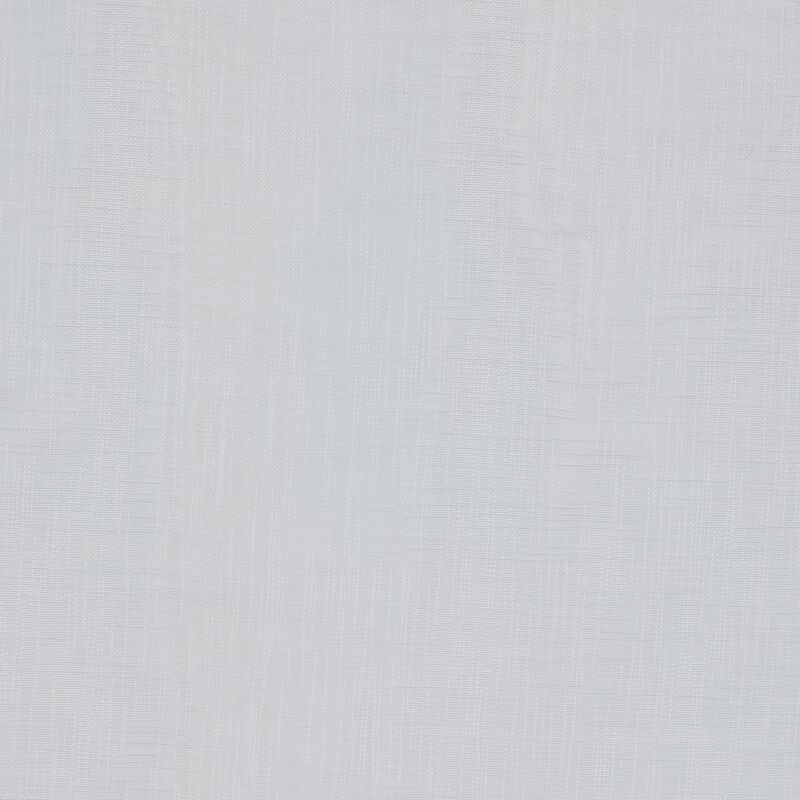 Habitat Cote D' Azure Sheer Rod Pocket 3 Piece Curtain Tiers and Valance Set 52" x 24" White