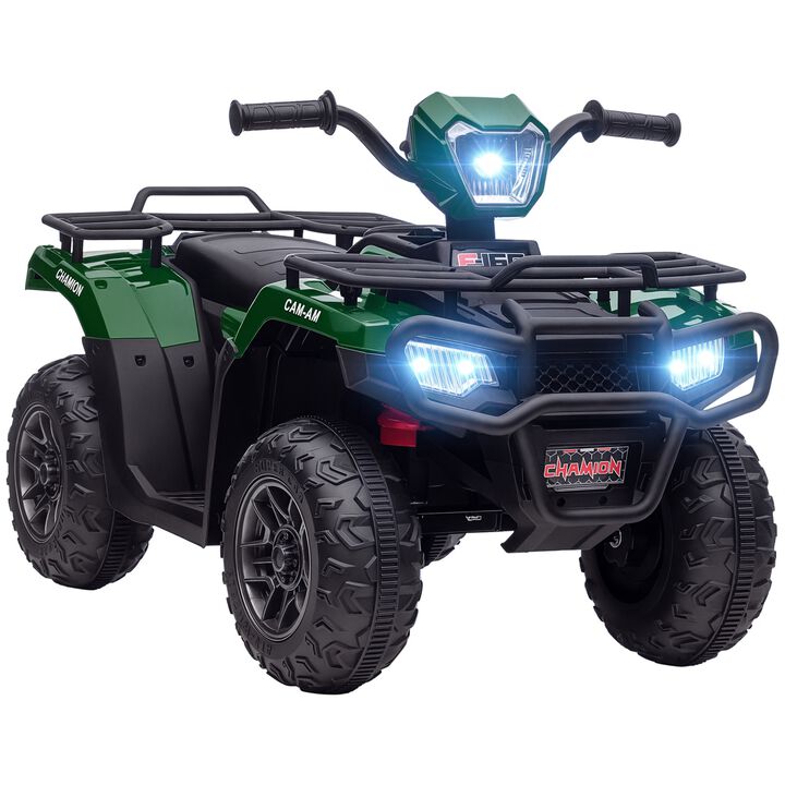 BreeBe 12V Electric Toy Car with Forward Backward Function, Music, LED Headlights
