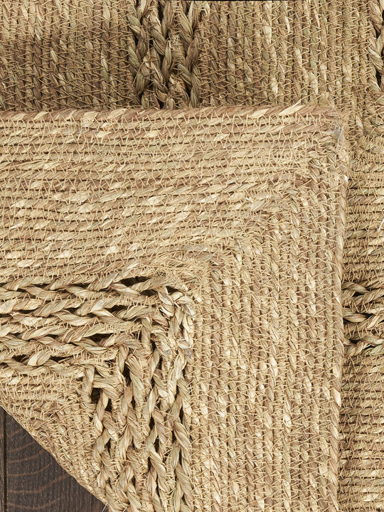 Natural Seagrass NSG01 Natural 6' x 9' Rug