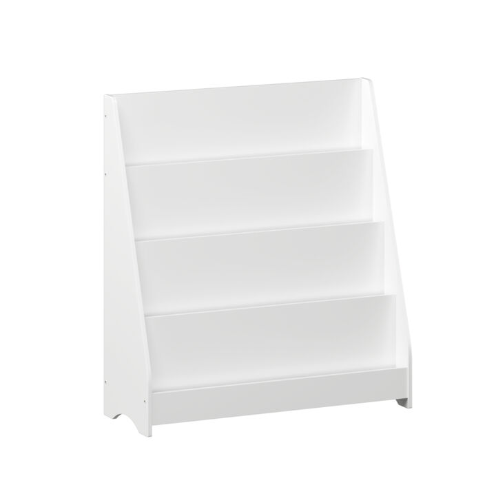 4-Tier Children’s Bookshelf – Toddler Book Display Shelves for Home & Classroom