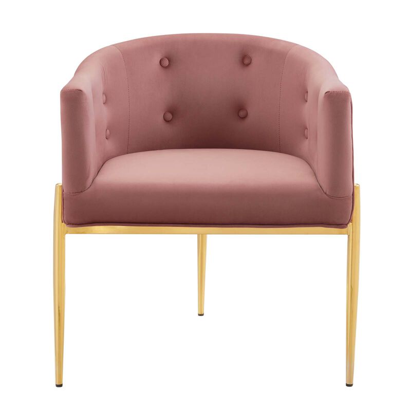 Savour Tufted Performance Velvet Accent Chair image number 0