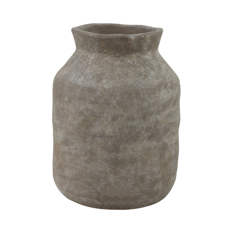 16x12" Milk Vase, Gray image number 2