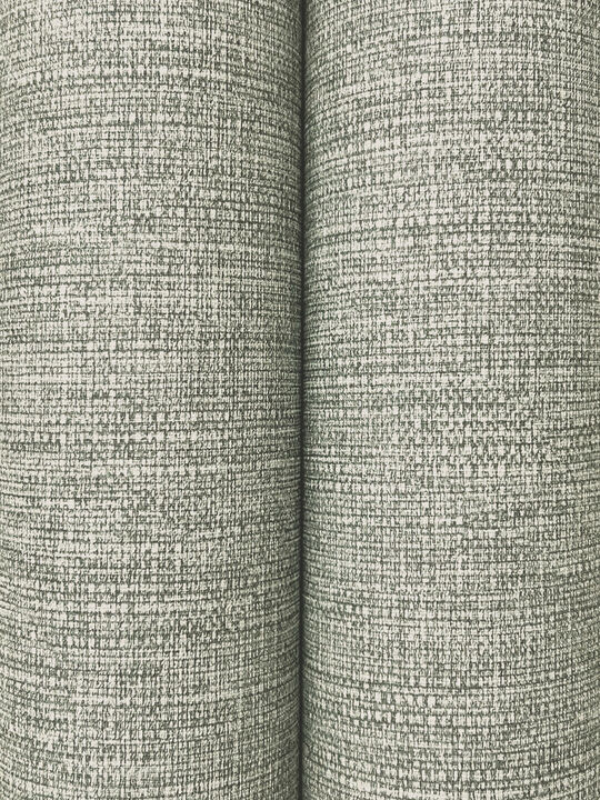Terrene Moss Faux Linen Wallpaper