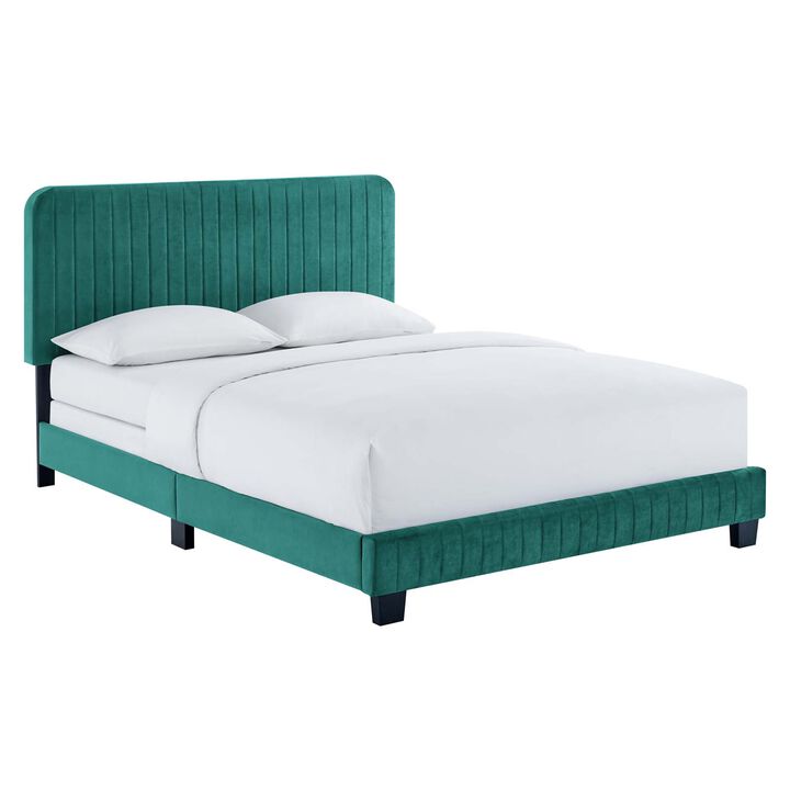 Modway - Celine Channel Tufted Performance Velvet King Bed