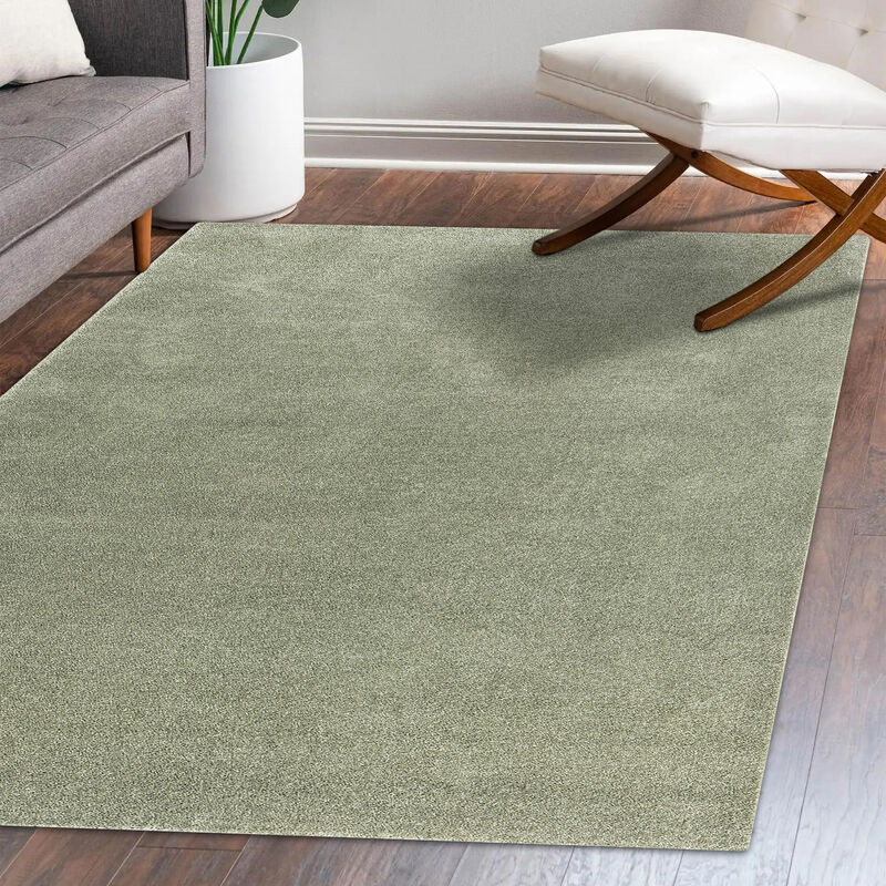 Haze Solid Low Pile Area Rug