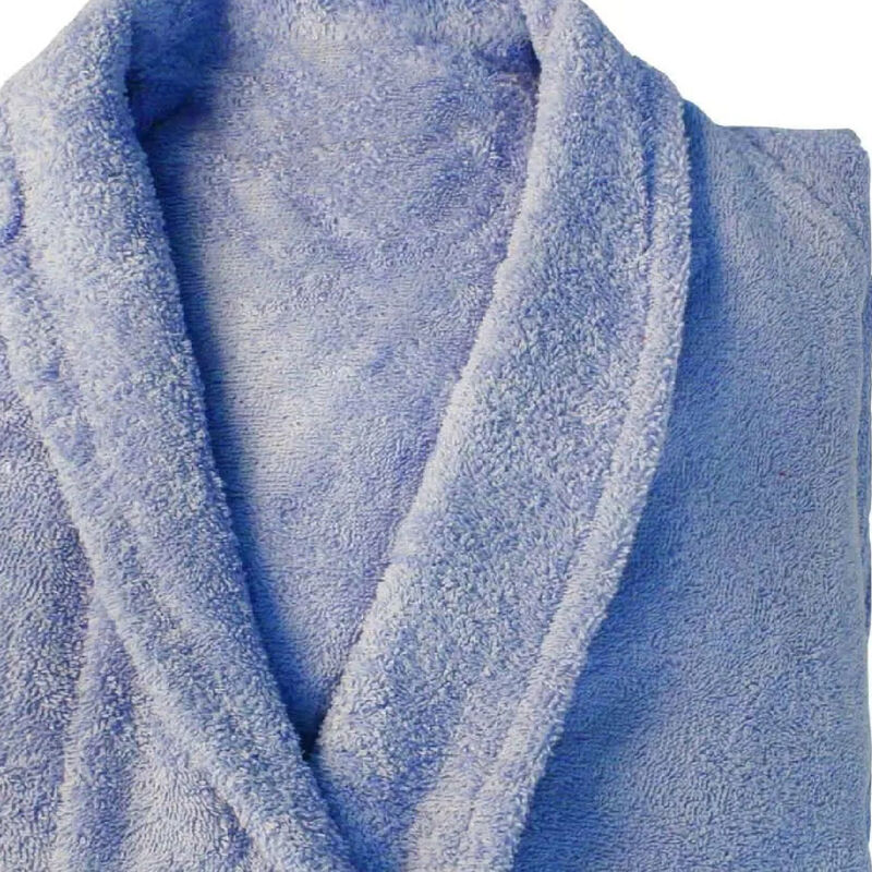 Ultra Soft Cotton Terry Bath Robe for Adults Unisex Comfort Fit image number 2