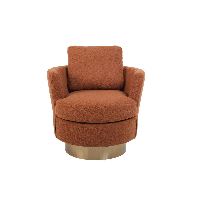 Streamdale Swivel Barrel Chair for Living Room or Bedroom