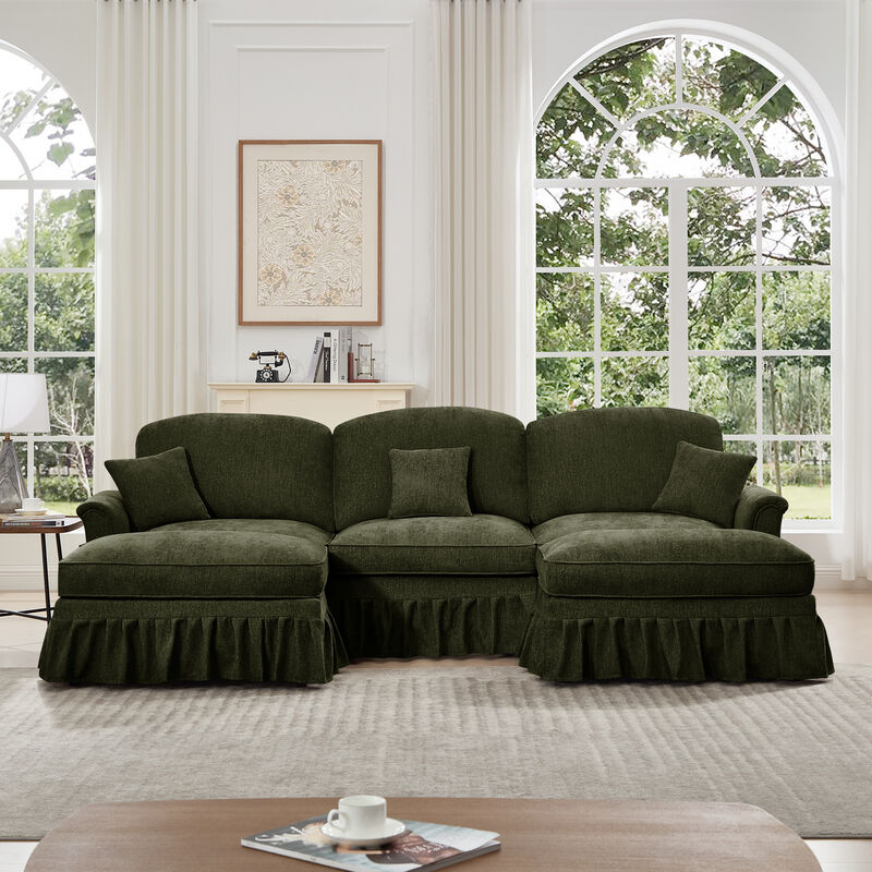 Tugweb U Shape Sectional Sofa image number 1