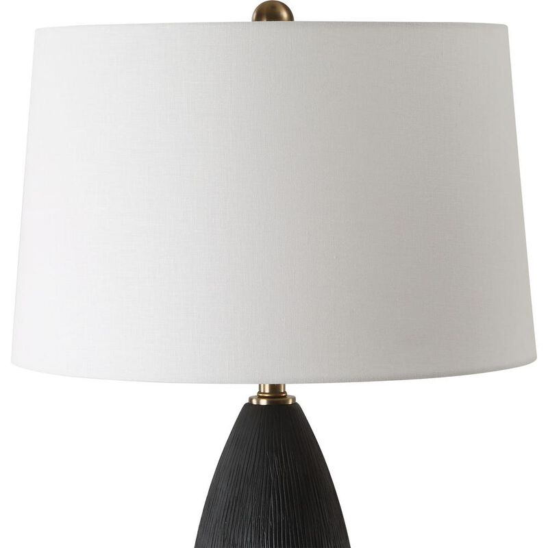 Uttermost Jett Black Table Lamp image number 2