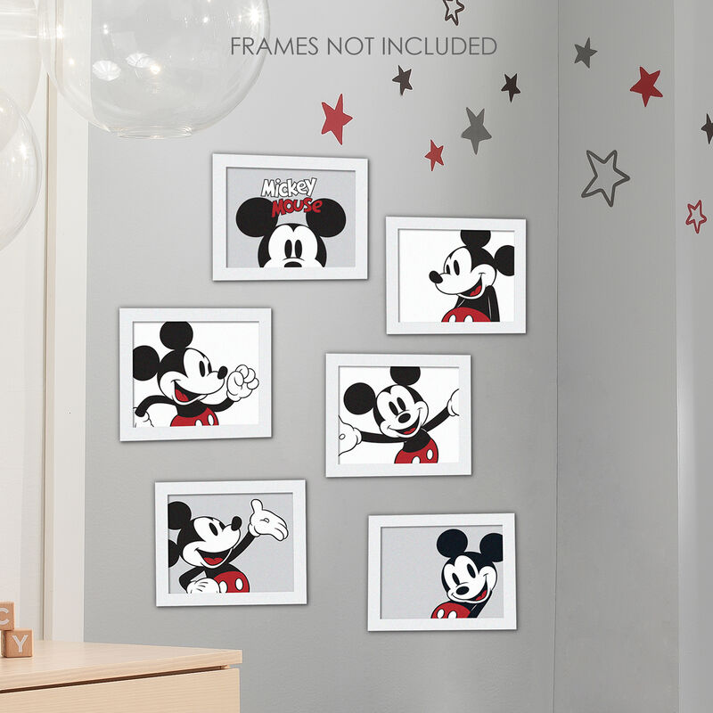 Lambs & Ivy Disney Baby Mickey Mouse Unframed Nursery/Child Wall Art