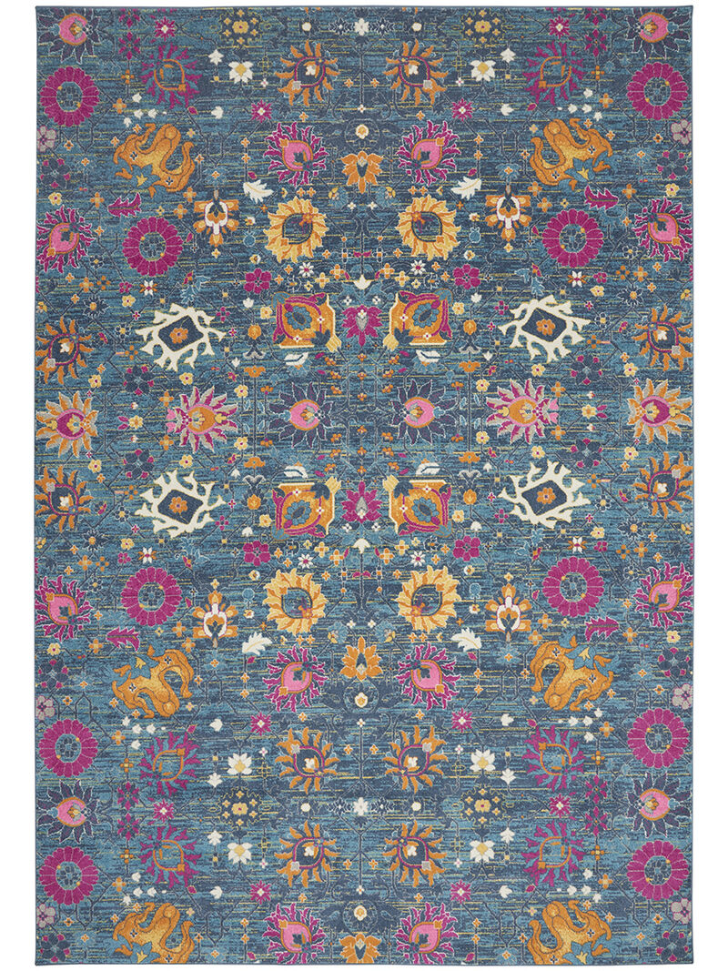 Passion PSN01 Denim 9' x 12' Rug