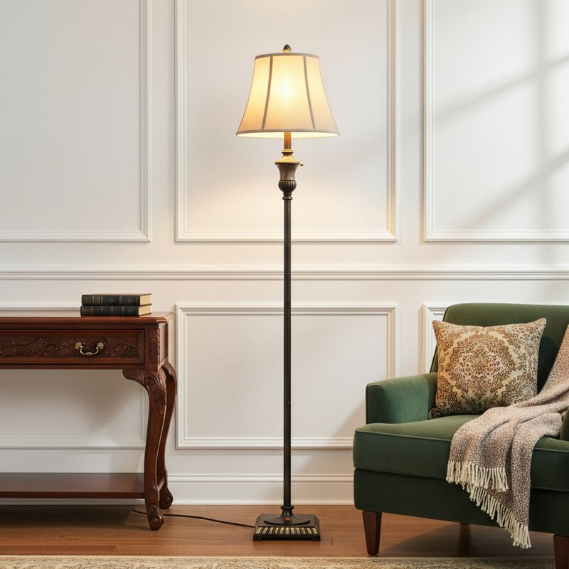Sophia Bronze LED Floor Lamp image number 6