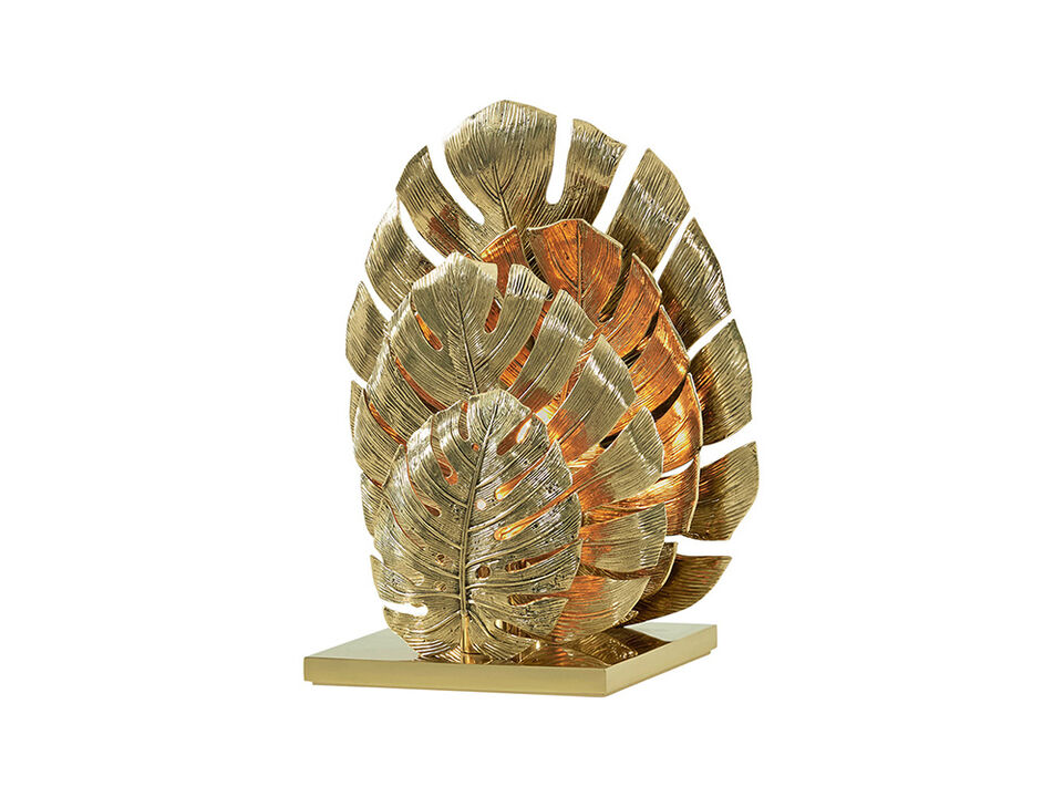 Balazo Accent Lamp in Brass