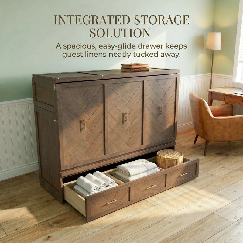 Bosdor Queen Size Murphy Bed image number 3