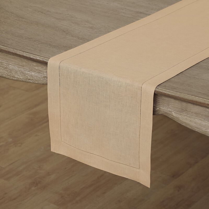 Solino Home Fete 100% Linen Tablecloth &ndash; Handcrafted, Machine Washable, Perfect for Holiday and Everyday Dining