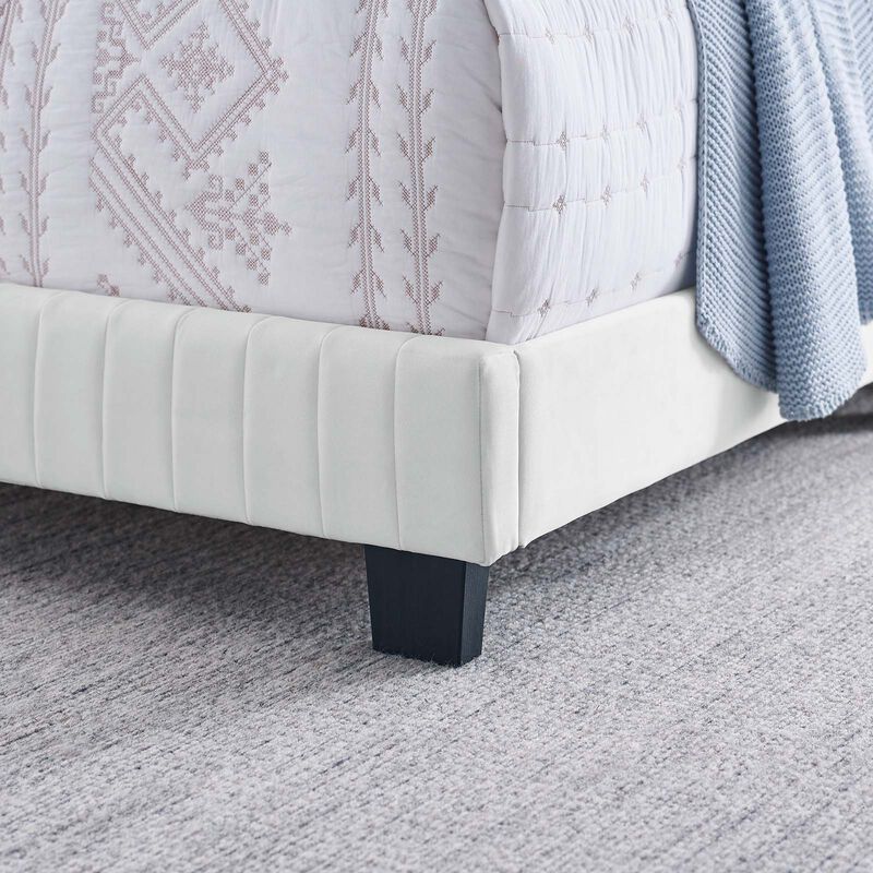 Modway - Celine Channel Tufted Performance Velvet Queen Bed image number 7