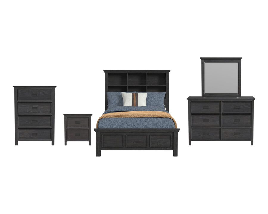 Hampton Charcoal Full 5-Piece Set