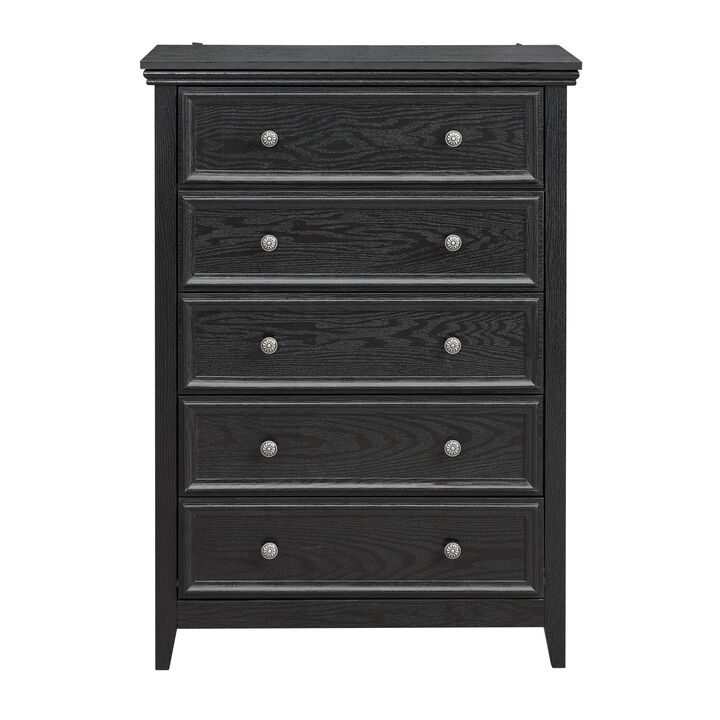 TATEUS Modern 5 Drawers Dresser