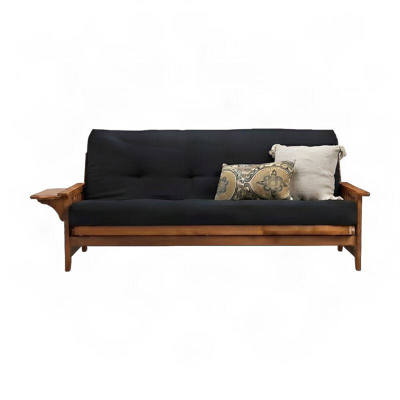 Phoenix&nbsp;Frame-Barbados&nbsp;Finish-Suede Black Mattress image number 3