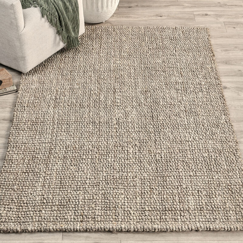 Chunky Loop Oatmeal 8' x 10' Rug