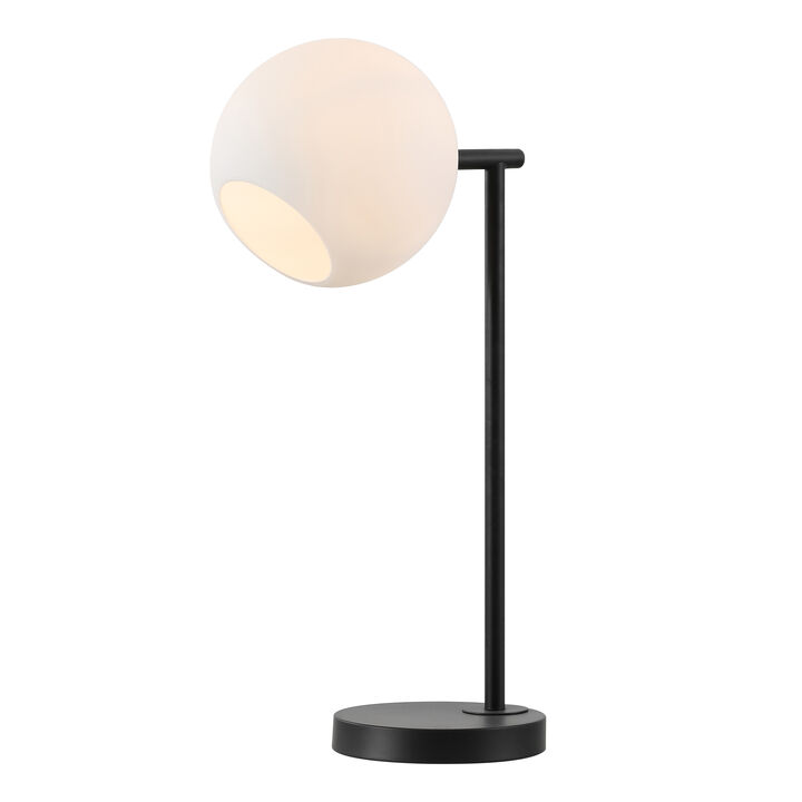 Charles Contemporary Modern Metal/Marble LED Table Lamp