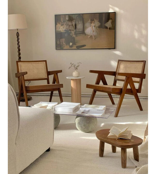 Theon Rattan Accent Chair