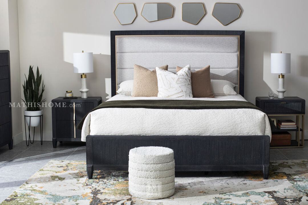 West End Loft Accent Nightstand with Storage Drawer