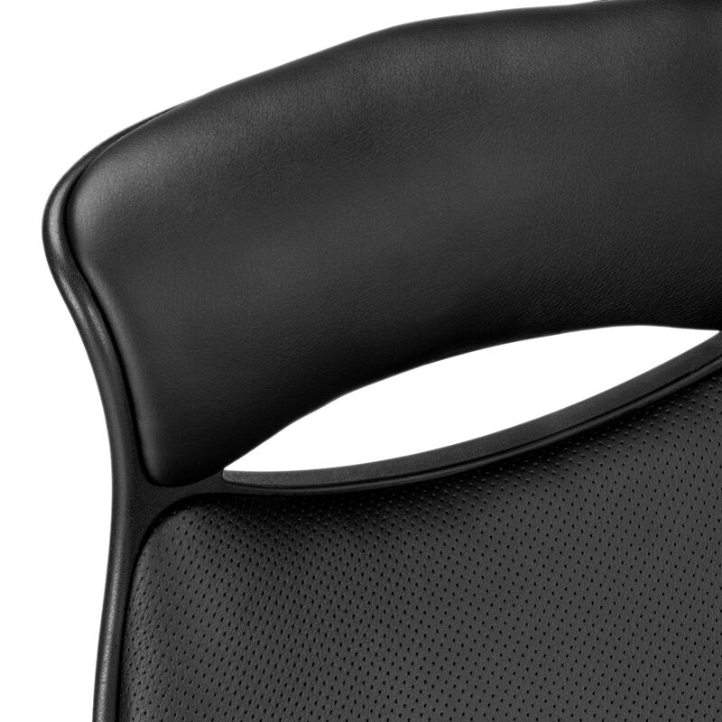 Monarch Specialties I 7276 Office Chair, Adjustable Height, Swivel, Ergonomic, Armrests, Computer Desk, Work, Metal, Fabric, Black, Contemporary, Modern