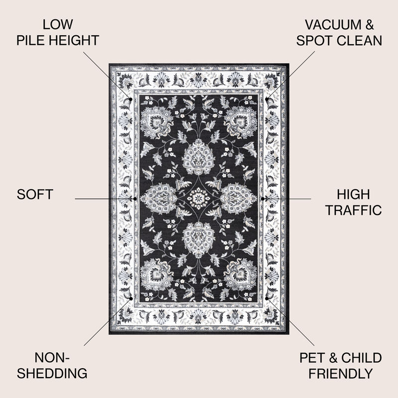 Cherie French Cottage Area Rug