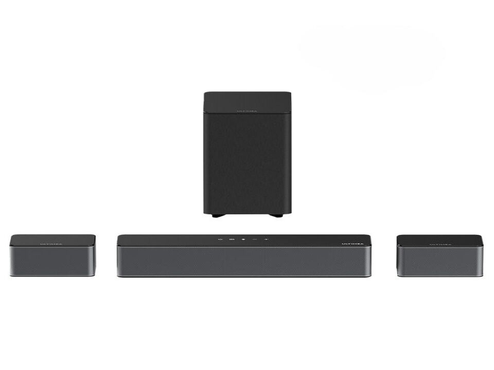 ULTIMEA Poseidon M4T 5.1ch Dolby Atmos Sound Bar for TV,410W,5.25" Wireless Subwoofer,Surround Adjustable