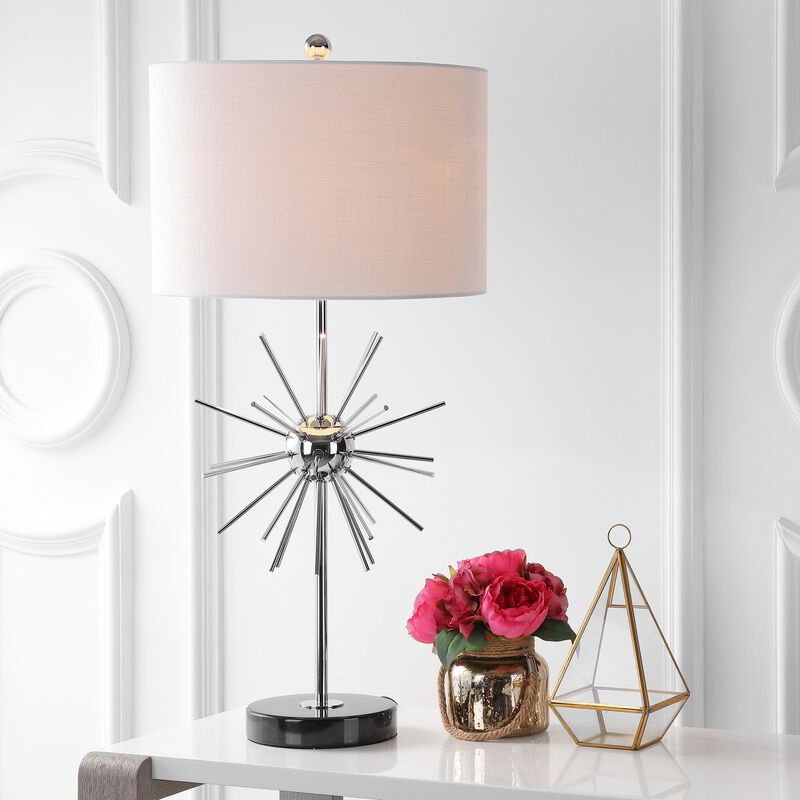 Aria Metal/Marble LED Table Lamp